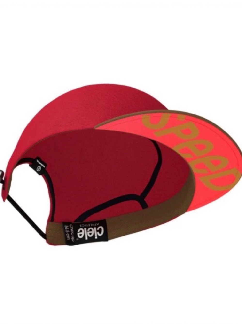 Ciele Athletics Women's Red 'SPEED' Performance hat